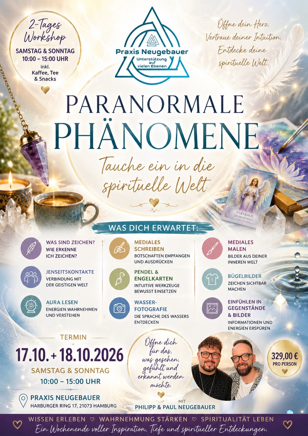 2-Tages-Workshop Paranormale Phänomene