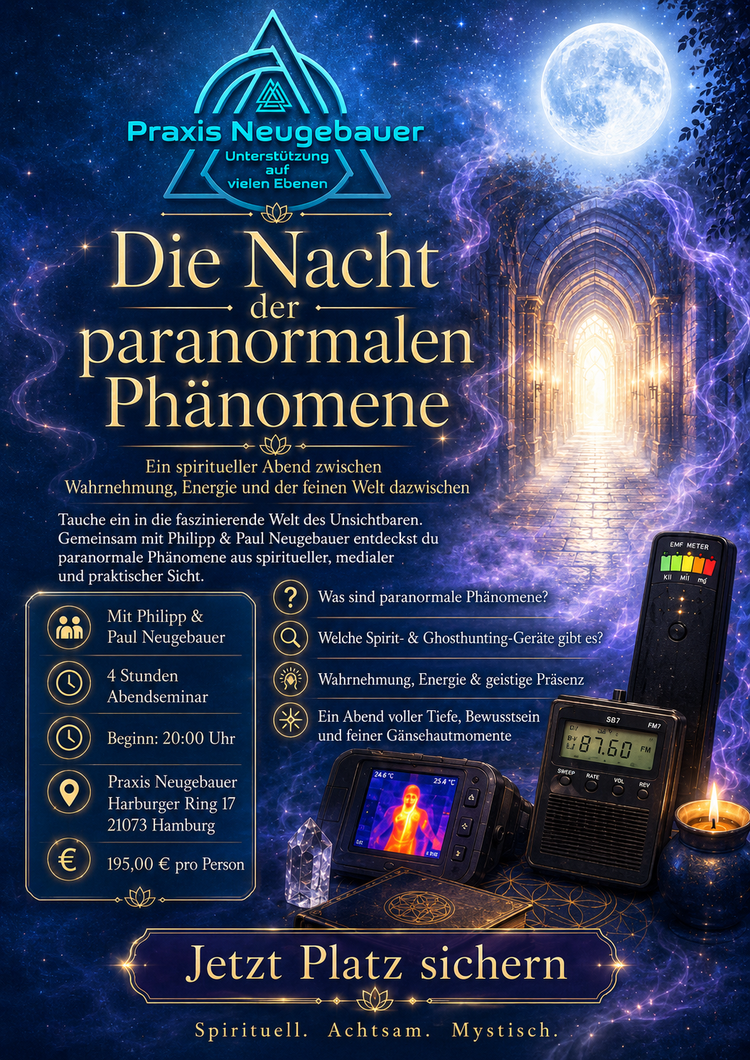 Nacht der paranormalen Phänomene